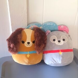 Lady and the Tramp Squishmallow Bundle 8"